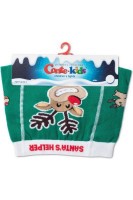 Колготки дитячі Conte-kids новорічні (589) 21С-31СП "Deer" з малюнками північного оленя Рудольфа