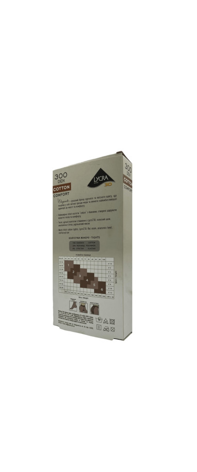 Колготки жіночі Elegante Cotton 300/1 Den