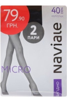 Колготки женские Naviale 1004 Micro (2 пары) 40 Den