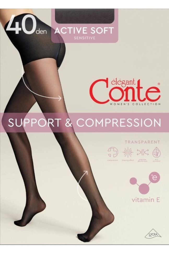 Колготки жіночі Conte Active Soft 40 Den (euro-pack)