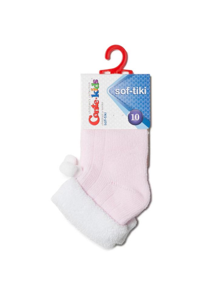 Шкарпетки дитячі Conte-kids Sof-tiki 15С-4СП (212) махрові з відворотом декор