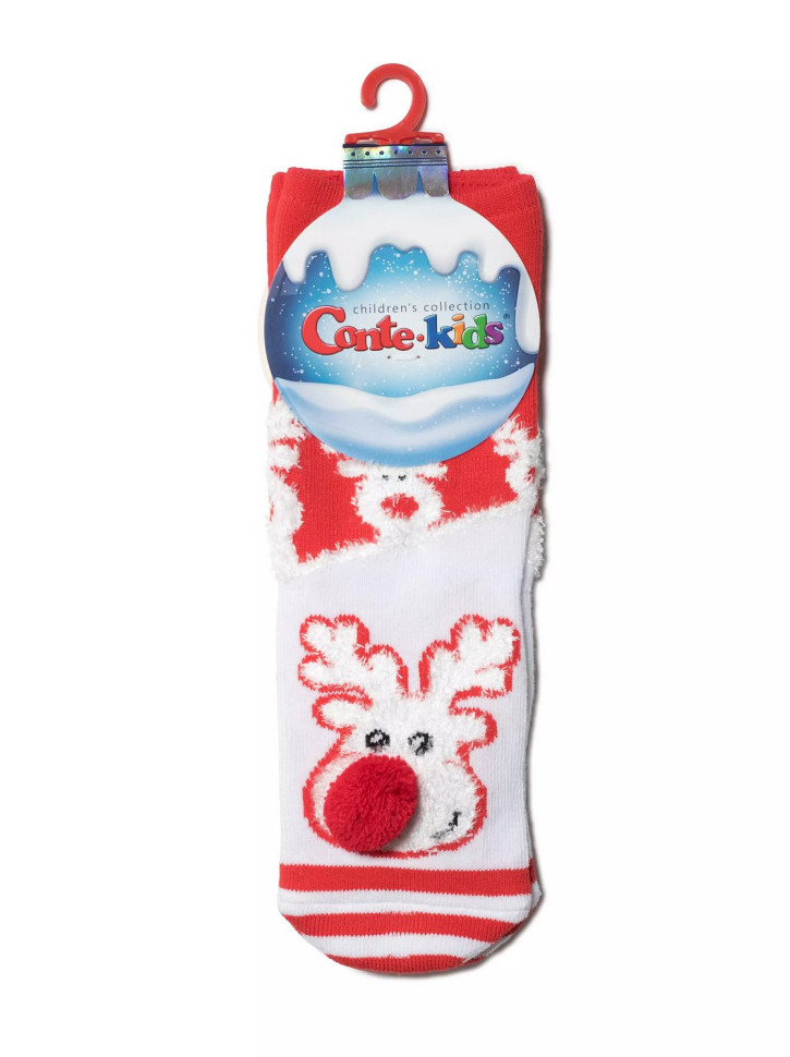 Носки детские Conte-kids Новогодние 19С-70СП (444) махровая стопа
