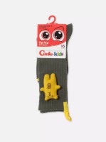 Шкарпетки дитячі Conte-kids Tip-Top 20С-170СП (574) подовжені з бавовни з декоративними іграшками