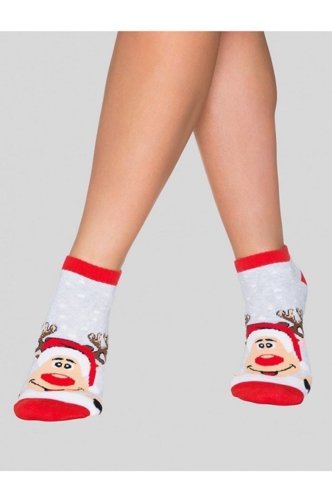 Носки детские Conte-kids Новогодние (303) махровые короткие