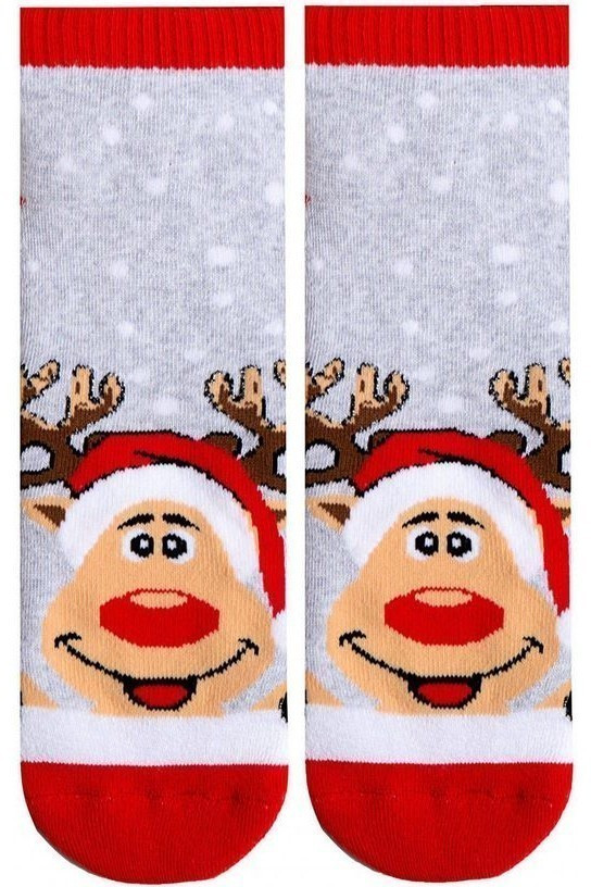 Носки детские Conte-kids Новогодние (303) махровые короткие