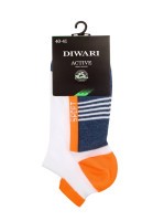 Шкарпетки чоловічі Diwari Active 083 (ультракороткі, з язичком)