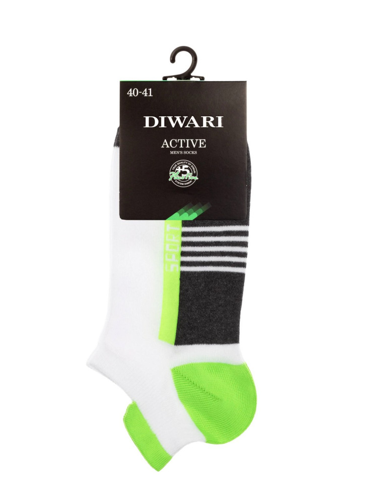 Носки мужские Diwari Active 083 (ультракороткие, с язычком)