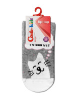 Шкарпетки дитячі Conte-kids Tip-top 7С-54СП (403) "Кіт Purrrfect" антиковзкі