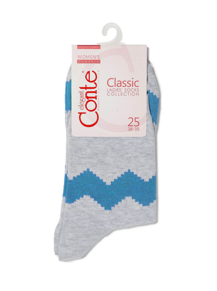 Шкарпетки жіночі Conte Classic 15С-21СП (064) люрекс