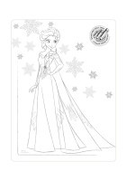 Колготки дитячі Conte Disney Frozy 20 святкові