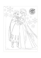 Колготки дитячі Conte Disney Frozy 20 святкові