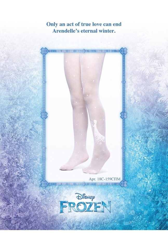 Колготки дитячі Conte Disney Frozy 40 18С-159СПМ святкові