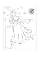 Колготки детские Conte Fantasy Disney Frozen 40 Den 18С-159СПМ с вкладышем-раскраской