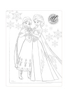 Колготки детские Conte Fantasy Disney Frozen 40 Den 18С-159СПМ с вкладышем-раскраской