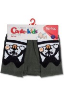 Колготки дитячі Conte-kids TIP-TOP 17с-60сп (560) бавовняні (мордашки)