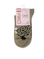 Шкарпетки жіночі Conte Classic 17С-183СП з пікотом «Leopard»