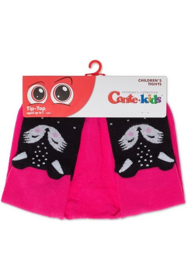 Колготки дитячі Conte-kids TIP-TOP 17с-60сп (573) бавовняні (мордашки)