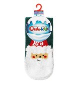 Шкарпетки дитячі Conte-kids Новорічні 20С-66СП (522) з пухнастою ниткою «Enjoy Xmas»