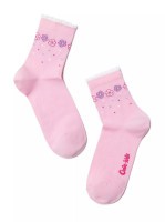 Шкарпетки дитячі Conte-kids Tip-top (251) зі стразами та люрексом