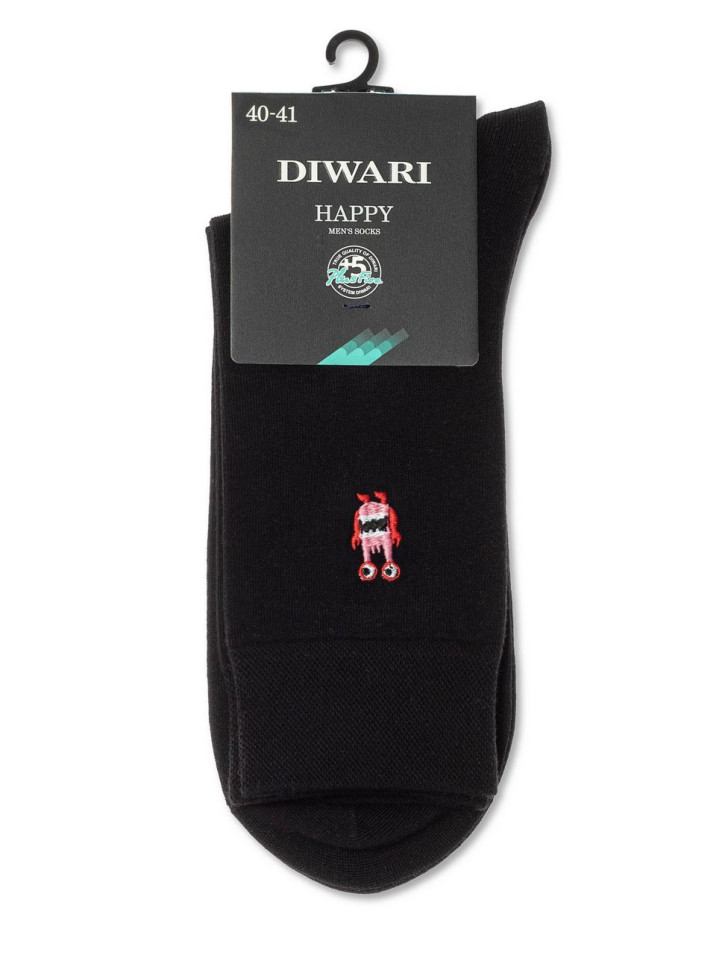 Носки мужские Diwari Happy 20С-36СП (513) с вышивкой