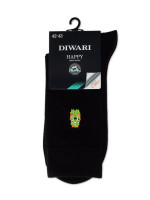 Шкарпетки чоловічі Diwari Happy 20С-36СП (516) з вишивкою