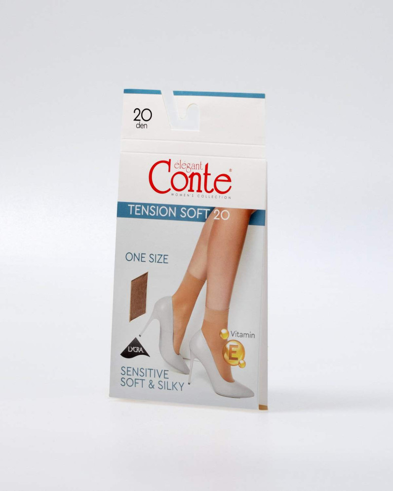 Носки женские Conte Tension Soft 20 Den 14С-56СП 1 пара полиамидные