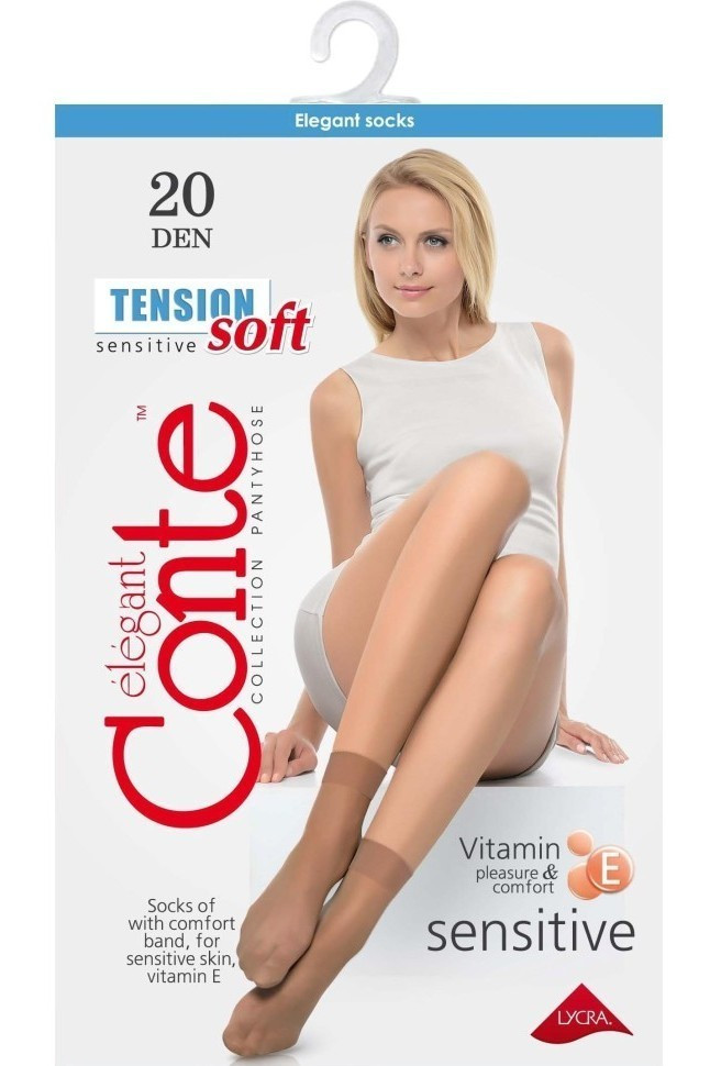 Носки женские Conte Tension Soft 20 Den 14С-56СП 1 пара полиамидные