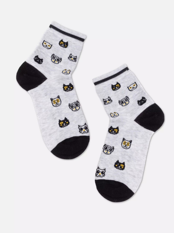 Шкарпетки дитячі Esli 21С-90СПЕ (658) з малюнками "Cats"
