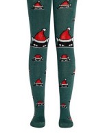 Колготки дитячі Conte-kids новорічні (557)19С-95/1СП «Xmas cat»