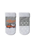 Шкарпетки дитячі Conte-kids Sof-tiki (473) махрові з відворотом антиковзкі