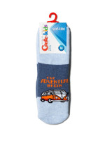 Шкарпетки дитячі Conte-kids Sof-tiki (473) махрові з відворотом антиковзкі