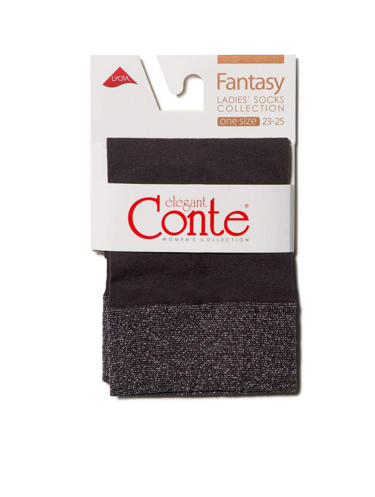 Шкарпетки жіночі Conte Fantasy 16С-128СП поліамідні люрекс