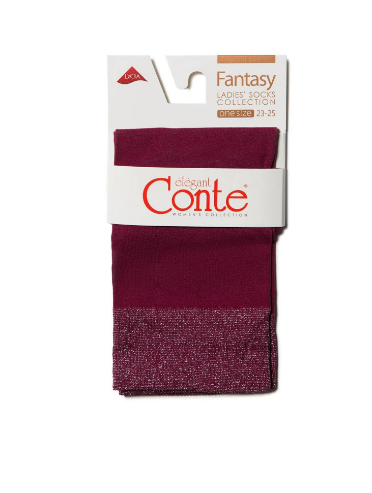 Шкарпетки жіночі Conte Fantasy 16С-128СП поліамідні люрекс