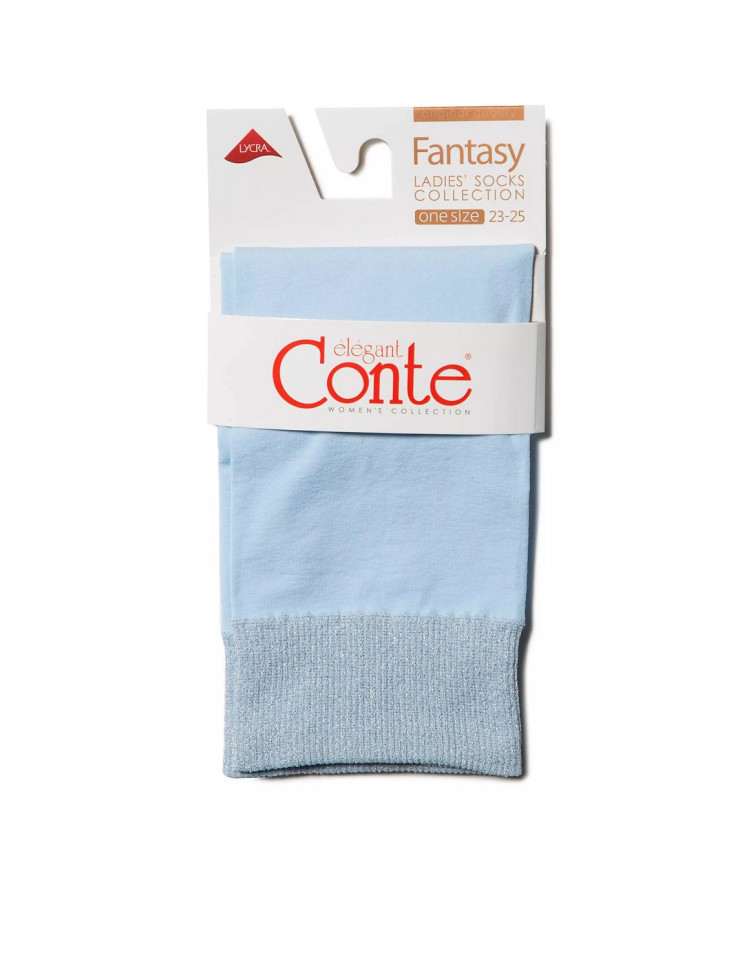 Шкарпетки жіночі Conte Fantasy 16С-128СП поліамідні люрекс