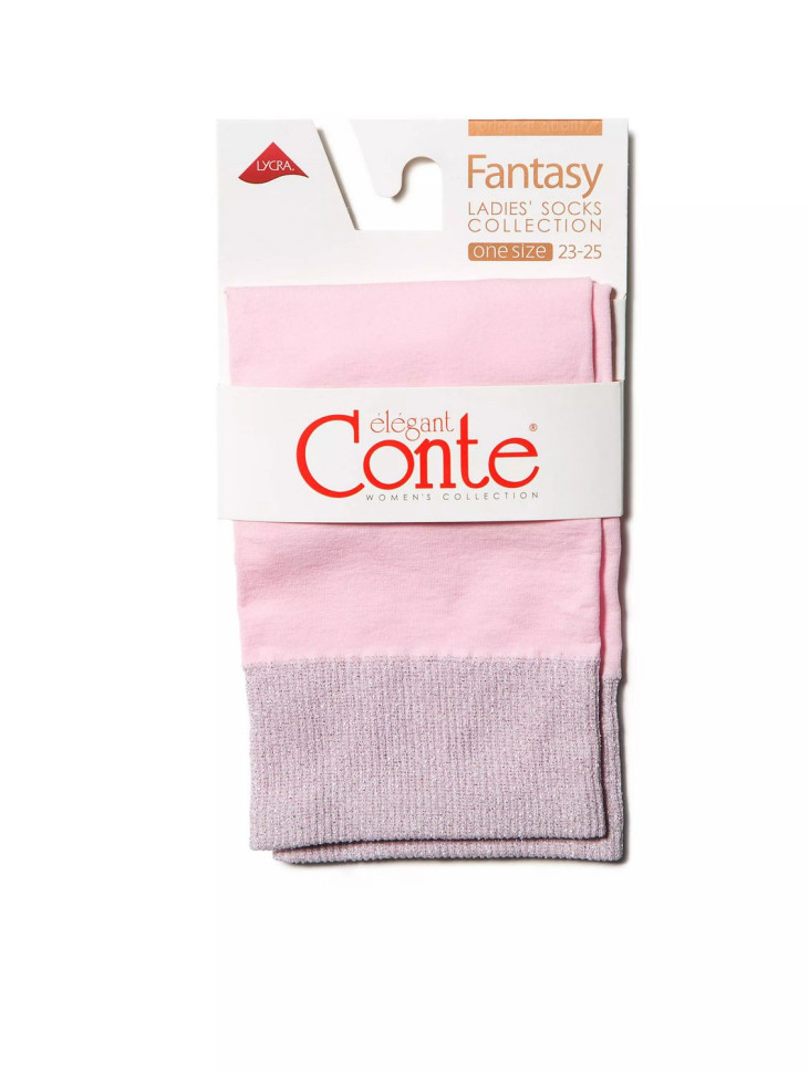 Шкарпетки жіночі Conte Fantasy 16С-128СП поліамідні люрекс