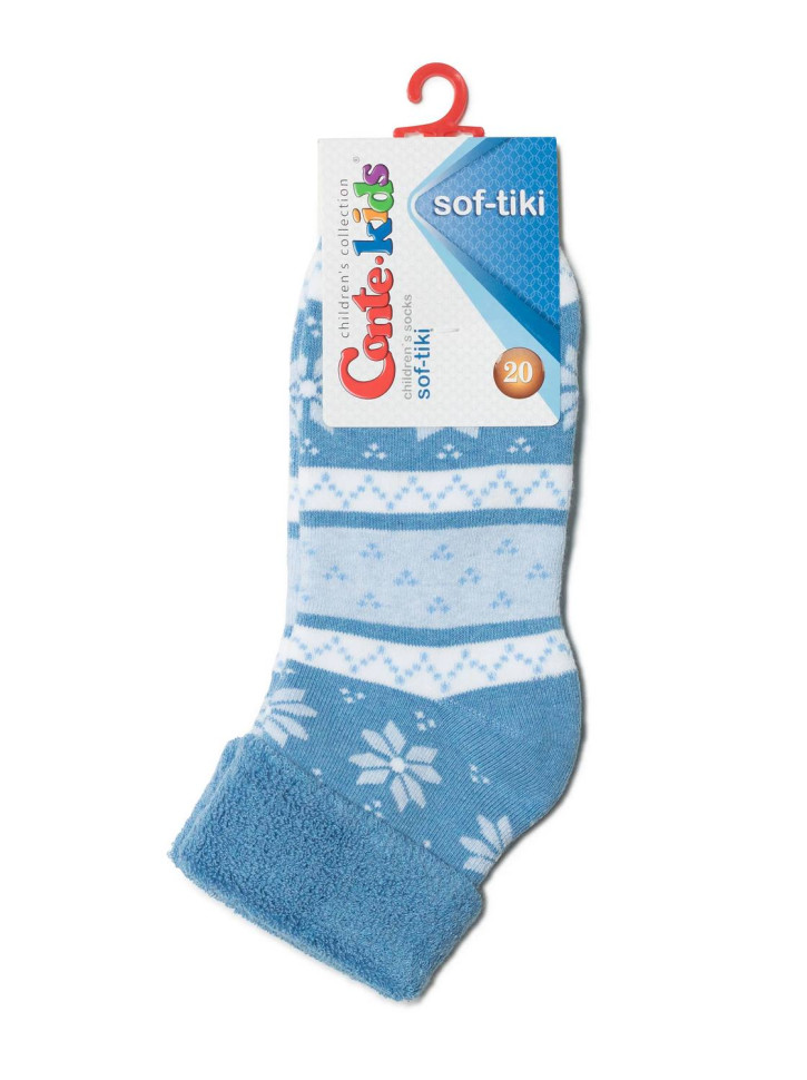 Носки детские Conte-kids Sof-tiki 6С-19СП (230) махровые с отворотом