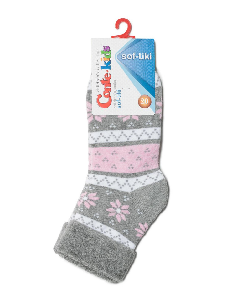 Носки детские Conte-kids Sof-tiki 6С-19СП (230) махровые с отворотом