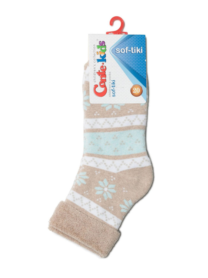 Носки детские Conte-kids Sof-tiki 6С-19СП (230) махровые с отворотом