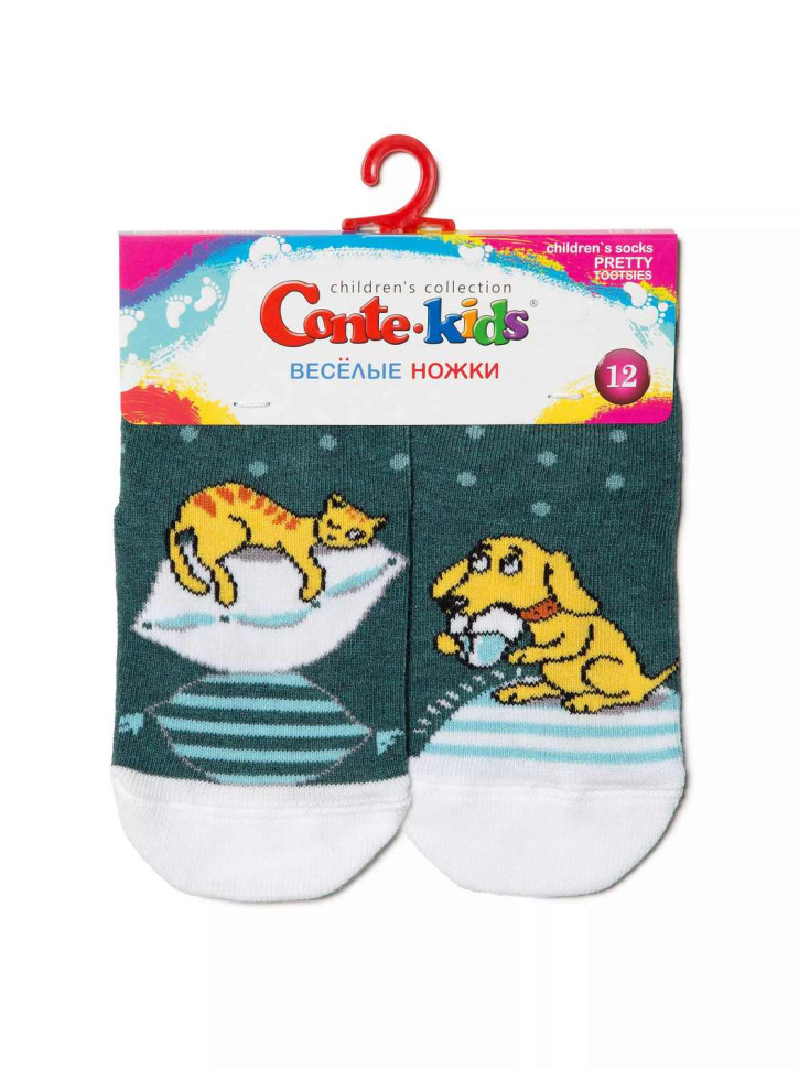 Шкарпетки дитячі Conte-kids Tip-top 17С-10СП (334) Веселі ніжки