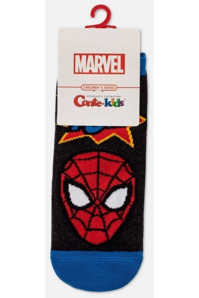 Шкарпетки дитячі Conte-kids ©Marvel 17С-133СПМ (549) короткі з малюнками Людина-павук
