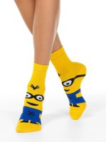 Шкарпетки жіночі Брестські MINIONS 1124 (308) (середньої довжини)