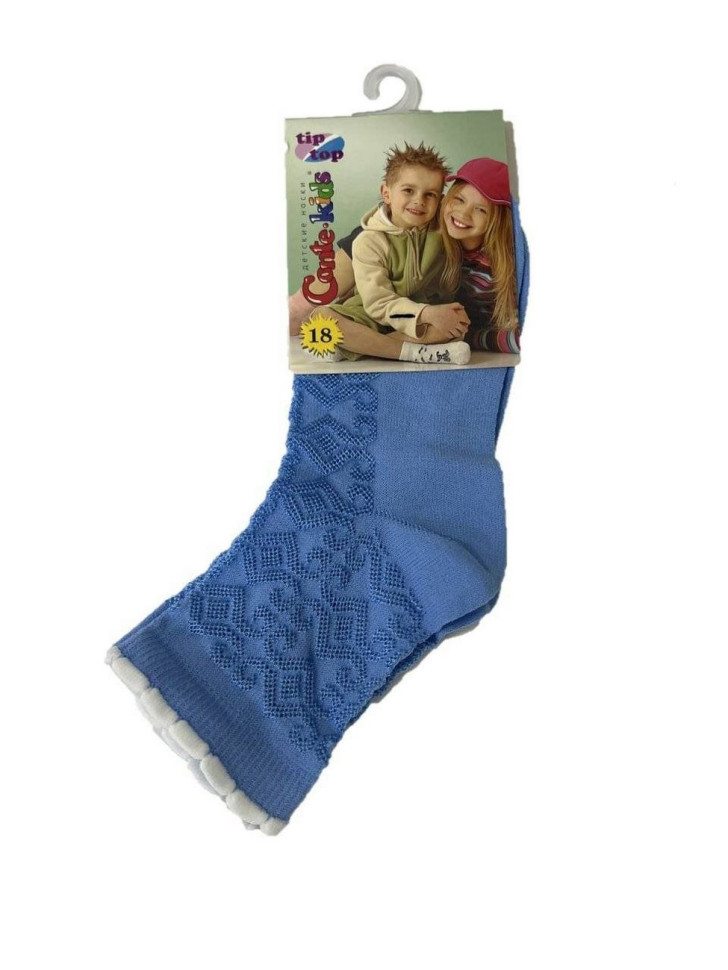 Шкарпетки дитячі Conte-kids Tip-top (064) з віскози з гумкою Пікот