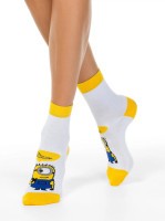 Шкарпетки жіночі Брестські MINIONS 1124 (310) (середньої довжини)