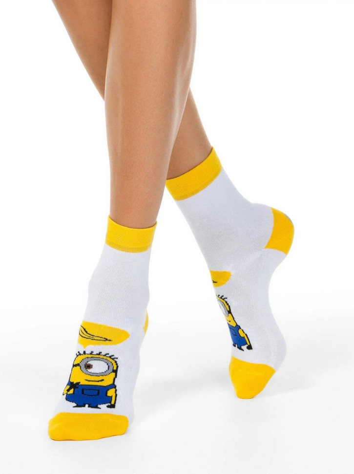 Шкарпетки жіночі Брестські MINIONS 1124 (310) (середньої довжини)