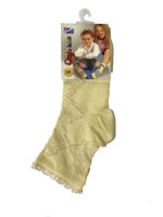 Шкарпетки дитячі Conte-kids Tip-top (062) з віскози з гумкою Пікот