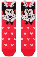 Шкарпетки жіночі Conte Новорічні (646)21с-73спмс люрексом «Christmas Minnie» ©Disney
