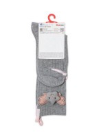 Шкарпетки дитячі Conte-kids Tip-top 20С-203СП подовжені з бавовни з декоративними іграшками