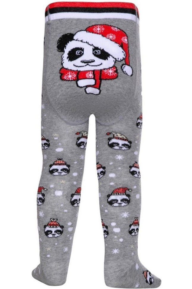 Колготки детские Conte-kids новогодние 19С-95/1СП (554) «Xmas panda»
