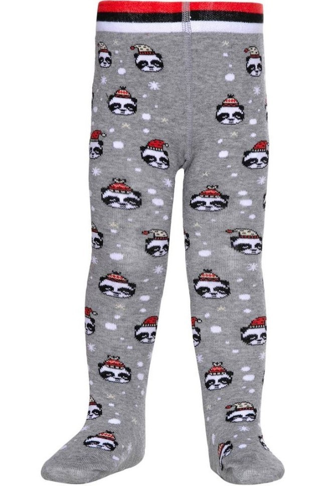 Колготки детские Conte-kids новогодние 19С-95/1СП (554) «Xmas panda»