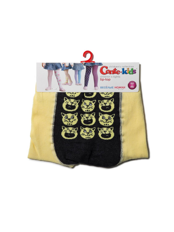 Колготки дитячі Conte-kids TIP-TOP (477) Веселі ніжки